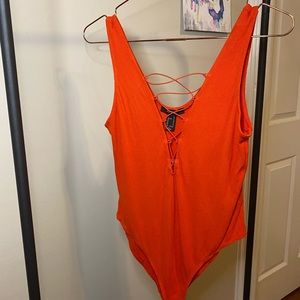 Criss Cross bodysuit